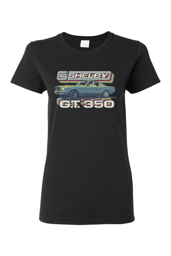 Ford Shelby GT350 Retro Colorshift Women Graphic Tee