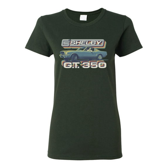 Wild Bobby Ford Shelby GT350 Retro Colorshift Women Graphic Tee