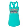 thumbnail image 1 of Wild Bobby Ford Shelby GT350 Retro Colorshift Women Racerback Tank Top, 1 of 6
