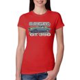 thumbnail image 1 of Wild Bobby Ford Shelby GT350 Retro Colorshift Women Slim Fit Junior Tee, 1 of 6