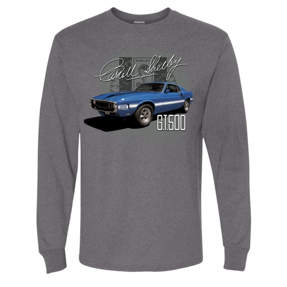 Wild Bobby Ford Shelby GT500 Vintage Mustang Men Long Sleeve Shirt
