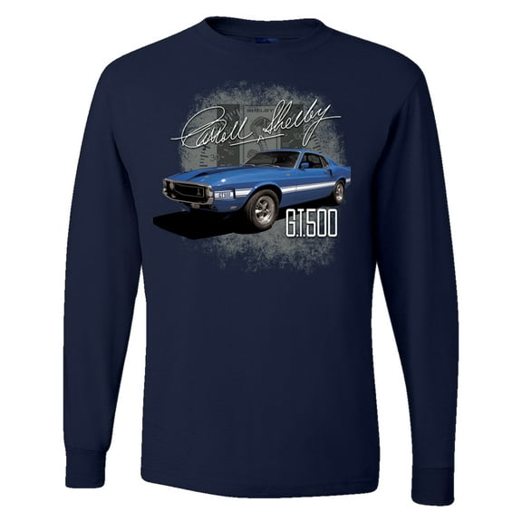 Wild Bobby Ford Shelby GT500 Vintage Mustang Men Long Sleeve Shirt