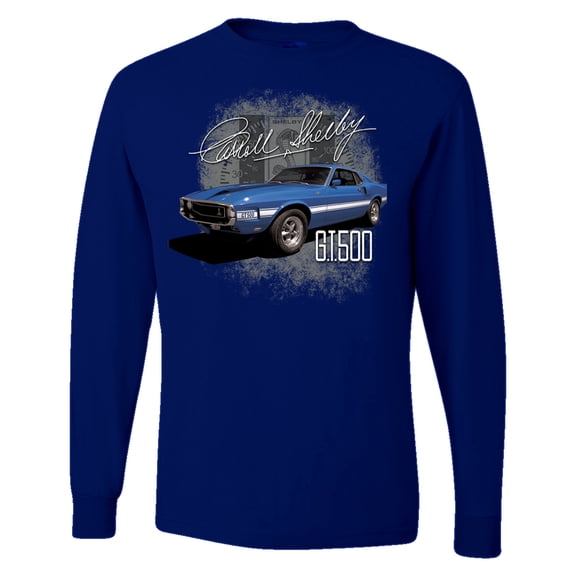 Wild Bobby Ford Shelby GT500 Vintage Mustang Men Long Sleeve Shirt