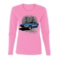 thumbnail image 1 of Wild Bobby Ford Shelby GT500 Vintage Mustang Women Graphic Long Sleeve Tee, 1 of 6