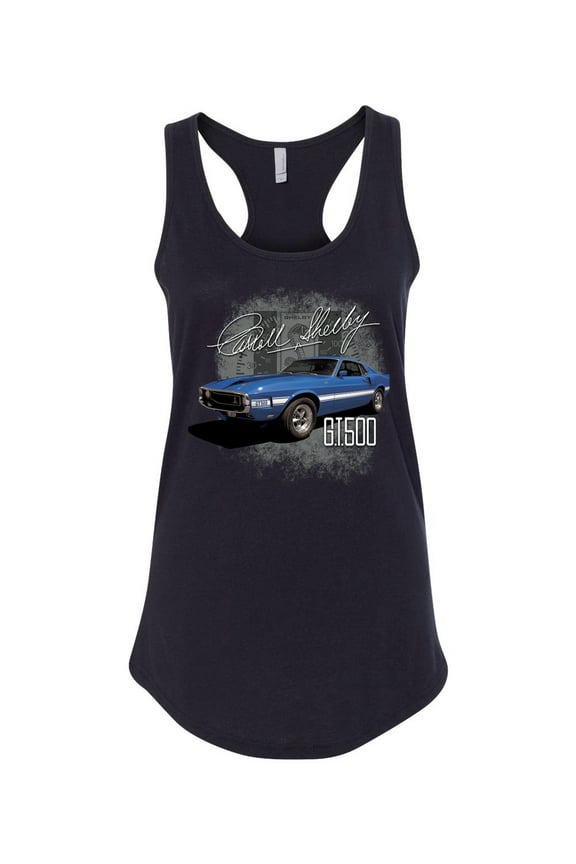 Ford Shelby GT500 Vintage Mustang Women Racerback Tank Top