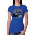 thumbnail image 1 of Wild Bobby Ford Shelby GT500 Vintage Mustang Women Slim Fit Junior Tee, 1 of 6