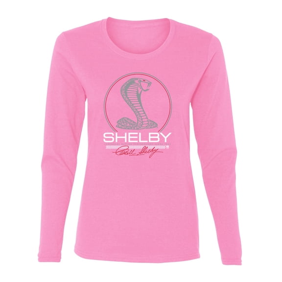 Wild Bobby Ford Shelby Legendary Since 1962 Women Graphic Long Sleeve Tee