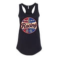 thumbnail image 1 of Wild Bobby Ford Shelby Racing Legendary Performance 1962 Women Racerback Tank Top, 1 of 6