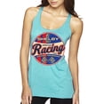 thumbnail image 1 of Wild Bobby Ford Shelby Racing Legendary Performance 1962 Women Tri-Blend Racerback Tank Top, 1 of 6