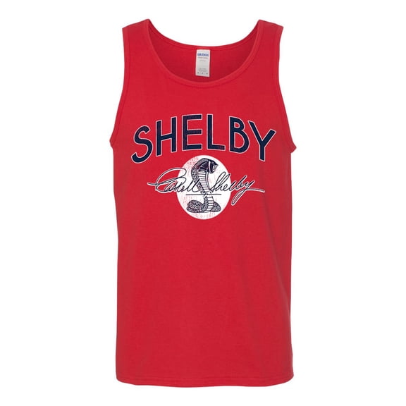 Wild Bobby Ford Shelby Retro Cobra Logo Men Tank Top
