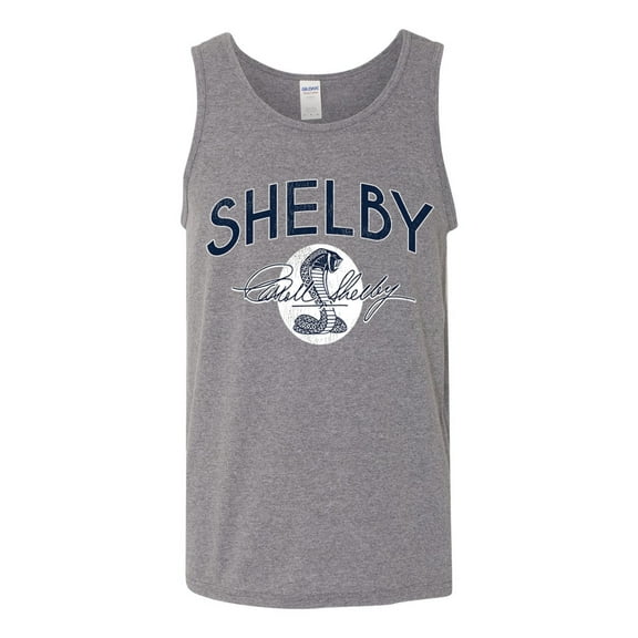 Wild Bobby Ford Shelby Retro Cobra Logo Men Tank Top