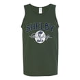 thumbnail image 1 of Wild Bobby Ford Shelby Retro Cobra Logo Men Tank Top, 1 of 6