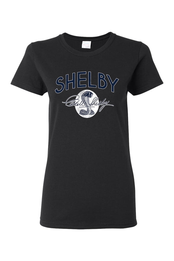 Ford Shelby Retro Cobra Logo Women Graphic Tee