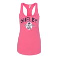 thumbnail image 1 of Wild Bobby Ford Shelby Retro Cobra Logo Women Racerback Tank Top, 1 of 6