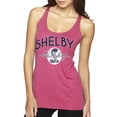 thumbnail image 1 of Wild Bobby Ford Shelby Retro Cobra Logo Women Tri-Blend Racerback Tank Top, 1 of 6