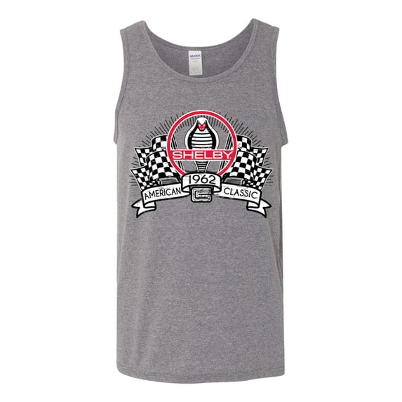 Wild Bobby Ford Shelby Vintage Checkered Flag Men Tank Top