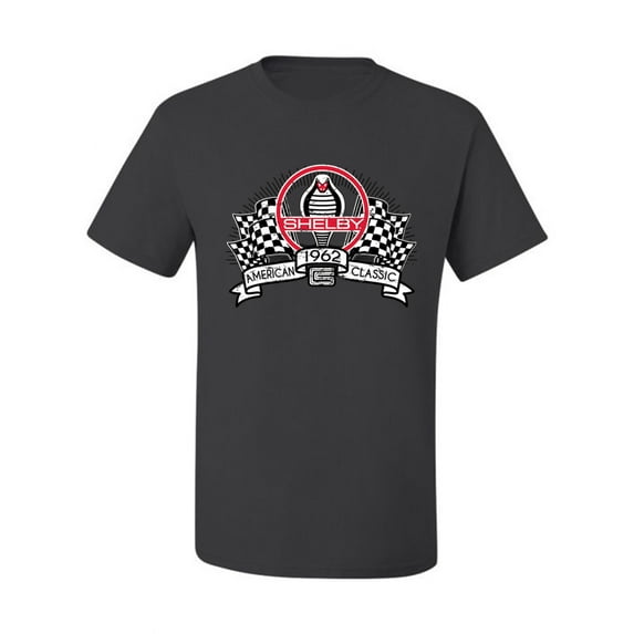 Wild Bobby Ford Shelby Vintage Checkered Flag Men Tee