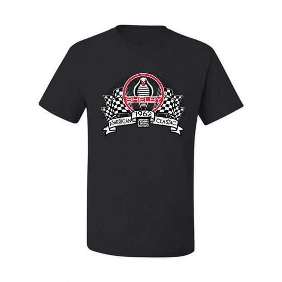 Wild Bobby Ford Shelby Vintage Checkered Flag Men Tee