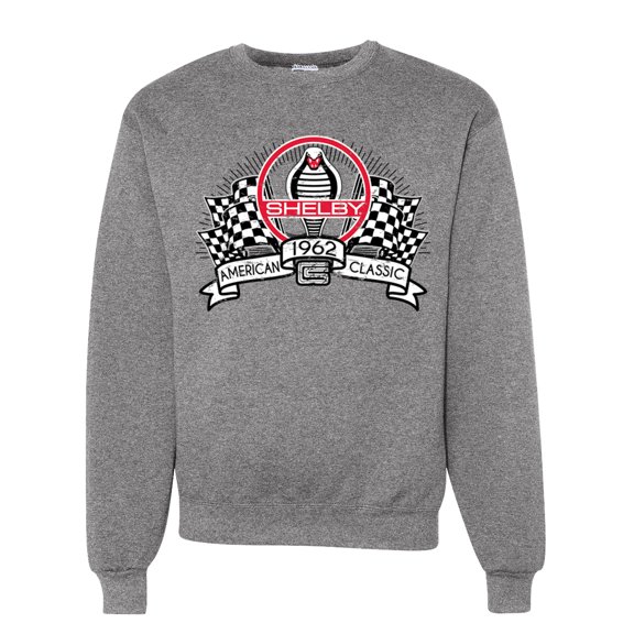 Wild Bobby Ford Shelby Vintage Checkered Flag Unisex Crewneck Sweatshirt