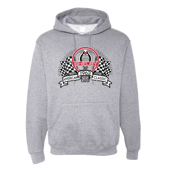 Wild Bobby Ford Shelby Vintage Checkered Flag Unisex Hoodie Sweatshirt