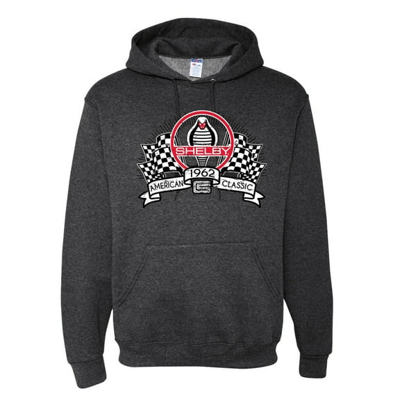 Wild Bobby Ford Shelby Vintage Checkered Flag Unisex Hoodie Sweatshirt