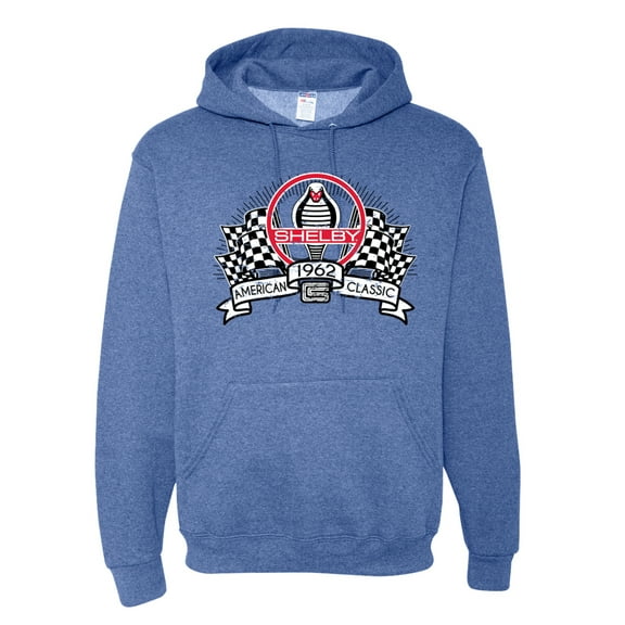 Wild Bobby Ford Shelby Vintage Checkered Flag Unisex Hoodie Sweatshirt