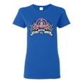 thumbnail image 1 of Wild Bobby Ford Shelby Vintage Checkered Flag Women Graphic Tee, 1 of 6
