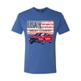 thumbnail image 1 of Wild Bobby Ford Shelby Vintage USA Country Plate Men Premium Tri Blend Tee, 1 of 6