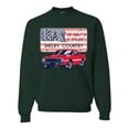 thumbnail image 1 of Wild Bobby Ford Shelby Vintage USA Country Plate Unisex Crewneck Sweatshirt, 1 of 6