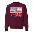 thumbnail image 1 of Wild Bobby Ford Shelby Vintage USA Country Plate Unisex Crewneck Sweatshirt, 1 of 6