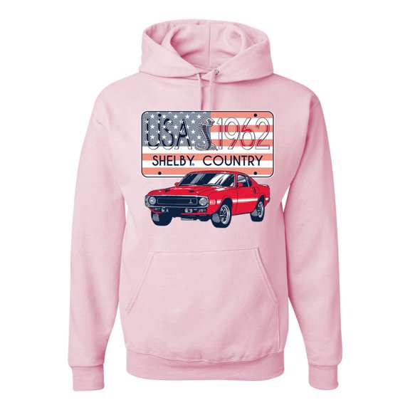 Wild Bobby Ford Shelby Vintage USA Country Plate Unisex Hoodie Sweatshirt