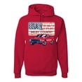 thumbnail image 1 of Wild Bobby Ford Shelby Vintage USA Country Plate Unisex Hoodie Sweatshirt, 1 of 6