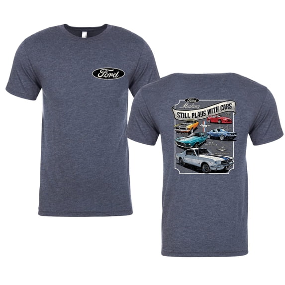 Wild Bobby Ford Still Plays With Cars Classic Muscle Car Lover, Men Premium Tri Blend Tee
