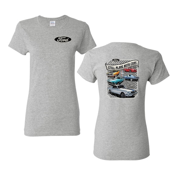 Wild Bobby Ford Still Plays With Cars Classic Muscle Car Lover, Women Graphic Tee