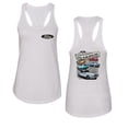 thumbnail image 1 of Wild Bobby Ford Still Plays With Cars Classic Muscle Car Lover, Women Racerback Tank Top, 1 of 5