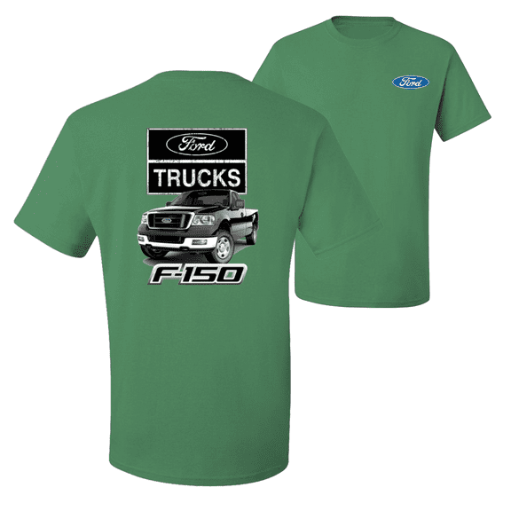 Wild Bobby, Ford Trucks F150 Pickup, Cars and Trucks, Front & Back Men Graphic T-Shirt