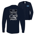 thumbnail image 1 of Wild Bobby, Ford Trucks F150 Pickup, Cars and Trucks, Front & Back Men Long Sleeve Shirt, 1 of 1