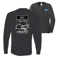 thumbnail image 1 of Wild Bobby, Ford Trucks F150 Pickup, Cars and Trucks, Front & Back Men Long Sleeve Shirt, 1 of 1