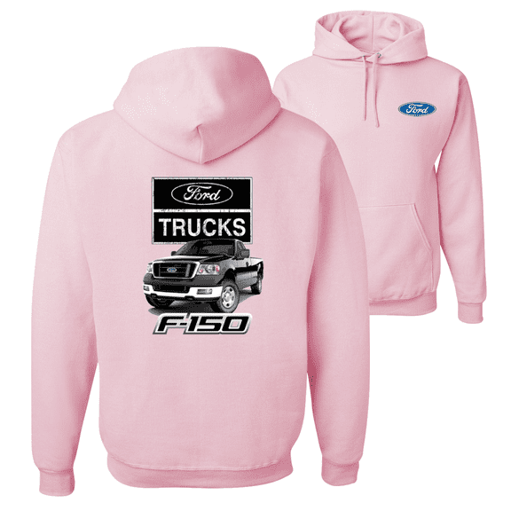 Wild Bobby, Ford Trucks F150 Pickup, Cars and Trucks, Front & Back Unisex Graphic Hoodie Sweatshirt