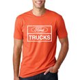 thumbnail image 1 of Wild Bobby, Ford Trucks White Sign, Cars and Trucks, Men Graphic Tee, Orange, 3X-Large, 1 of 4