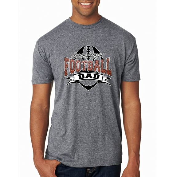 Wild Bobby, Friday Night Football Dad, Sports, Men Premium Tri Blend Tee, Premium Heather, Small