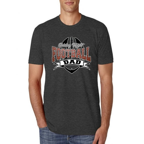 Wild Bobby, Friday Night Football Dad, Sports, Men Premium Tri Blend Tee, Vintage Black, X-Large