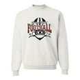 thumbnail image 1 of Wild Bobby, Friday Night Football Dad, Sports, Unisex Crewneck Graphic Sweatshirt, White, X-Large, 1 of 4