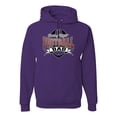 thumbnail image 1 of Wild Bobby, Friday Night Football Dad, Sports, Unisex Graphic Hoodie Sweatshirt, Purple, XX-Large, 1 of 4