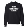 thumbnail image 1 of Wild Bobby, Funny Best Godfather Ever, Pop Culture, Unisex Crewneck Graphic Sweatshirt, Black, 3X-Large, 1 of 3