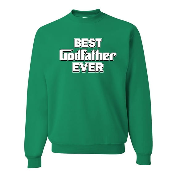 Wild Bobby, Funny Best Godfather Ever, Pop Culture, Unisex Crewneck Graphic Sweatshirt, Kelly, Large