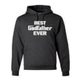 thumbnail image 1 of Wild Bobby, Funny Best Godfather Ever, Pop Culture, Unisex Graphic Hoodie Sweatshirt, Heather Black, Large, 1 of 3