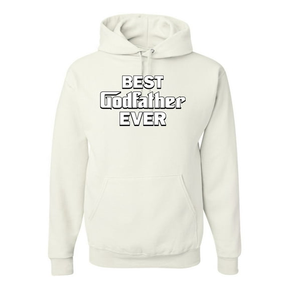 Wild Bobby, Funny Best Godfather Ever, Pop Culture, Unisex Graphic Hoodie Sweatshirt, White, 3X-Large