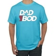 thumbnail image 1 of Wild Bobby, Funny Dad Bod Logo, Pop Culture, Men Graphic Tee, Light Turquoise, XX-Large, 1 of 4