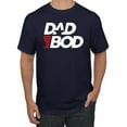 thumbnail image 1 of Wild Bobby, Funny Dad Bod Logo, Pop Culture, Men Graphic Tee, Navy, Small, 1 of 4